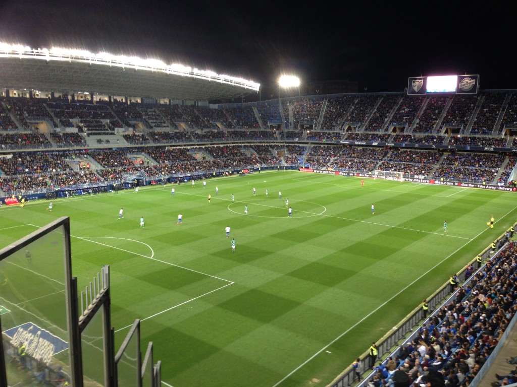 Onze eerste date met Malaga CF
